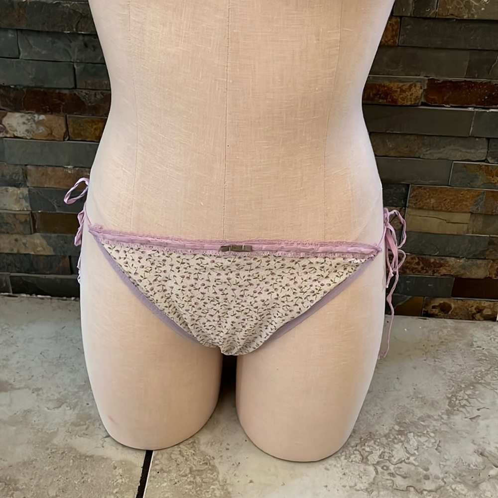 3/$15 Floral tie bikini